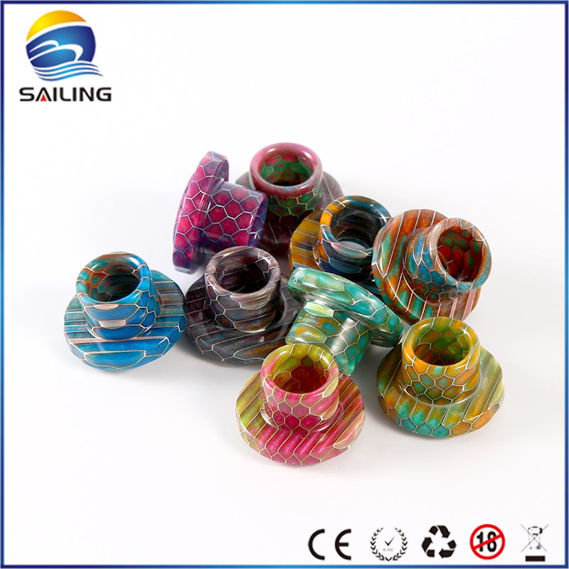Epoxy Resin Snake Pattern Drip Tips for Cleito 120