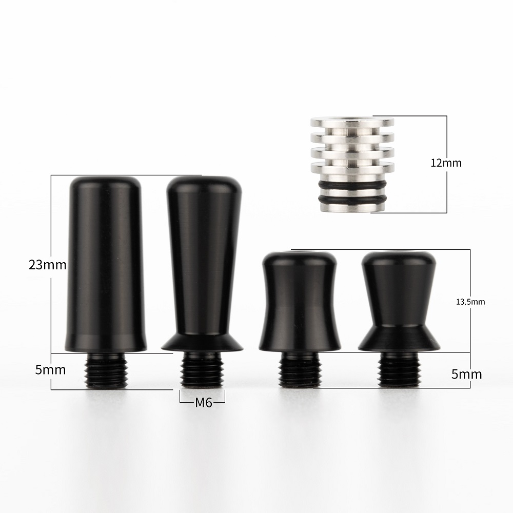 4 in 1 drip tip stainless steel and epoxy resin drip tip SL308